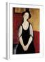 Portrait of Thora Klinchlowstrom-Amedeo Modigliani-Framed Giclee Print