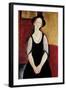 Portrait of Thora Klinchlowstrom-Amedeo Modigliani-Framed Giclee Print