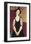 Portrait of Thora Klinchowstrom-Amedeo Modigliani-Framed Premium Giclee Print