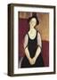 Portrait of Thora Klinchowstrom-Amedeo Modigliani-Framed Premium Giclee Print