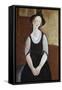 Portrait of Thora Klinckowstrom-Amedeo Modigliani-Framed Stretched Canvas