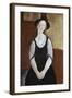 Portrait of Thora Klinckowstrom-Amedeo Modigliani-Framed Giclee Print