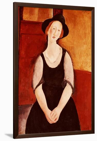 Portrait of Thora Klinckowstrom-Amedeo Modigliani-Framed Giclee Print