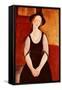 Portrait of Thora Klinckowstrom-Amedeo Modigliani-Framed Stretched Canvas