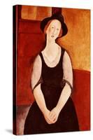 Portrait of Thora Klinckowstrom-Amedeo Modigliani-Stretched Canvas