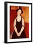 Portrait of Thora Klinckowstrom-Amedeo Modigliani-Framed Giclee Print