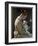 Portrait of Thora Maria Borch, C1830-1873-Wilhelm Marstrand-Framed Premium Giclee Print