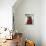 Portrait of Three Tibetan Buddhist Monks, Tashi Jong Monastery, Tibet, China-Simon Westcott-Photographic Print displayed on a wall