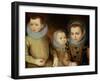 Portrait of Three Tudor Children-F.f.-Framed Giclee Print