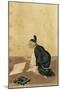 Portrait of Tofu Ono, Famous 9th Century Calligrapher, Kakemono-null-Mounted Giclee Print