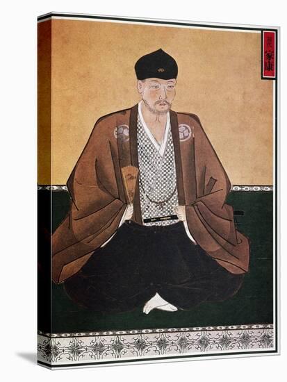 Portrait of Tokugawa Ieyasu (1542-1616)-null-Stretched Canvas