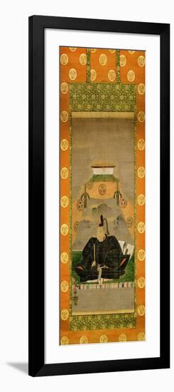 Portrait of Tokugawa Ieyasu (1543-1616), Japanese, 17th Century-null-Framed Giclee Print