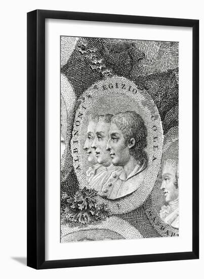 Portrait of Tomaso Giovanni Albinoni-null-Framed Giclee Print