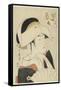 Portrait of Tomimoto Toyohina, 1795-1796-Kitagawa Utamaro-Framed Stretched Canvas