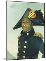 Portrait of Toussaint Louverture. Giradin, 1913-null-Mounted Giclee Print