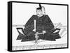 Portrait of Toyotomi Hideyoshi-null-Framed Stretched Canvas