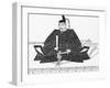 Portrait of Toyotomi Hideyoshi-null-Framed Giclee Print