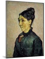 Portrait of Trabuc's Wife-Vincent van Gogh-Mounted Art Print