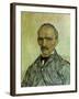 Portrait of Trabuc, the Head Warden at the Hospital Saint-Paul-Vincent van Gogh-Framed Giclee Print