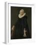 Portrait of Trijntje Tijsdr Van Nooij-Nicolaes Eliasz Pickenoy-Framed Art Print