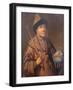 Portrait of Tsar Feodor Alexeyevich, First Half of 19th Century-null-Framed Giclee Print