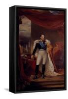 Portrait of Tsar Nicholas I of Russia, 1826-George Dawe-Framed Stretched Canvas