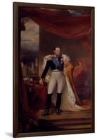 Portrait of Tsar Nicholas I of Russia, 1826-George Dawe-Framed Giclee Print