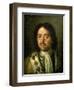 Portrait of Tsar Peter I the Great 1772-Alexei Petrovich Antropov-Framed Giclee Print