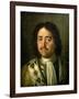 Portrait of Tsar Peter I the Great 1772-Alexei Petrovich Antropov-Framed Giclee Print