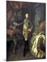 Portrait of Tsar Peter III, 1762-Aleksei Petrovich Antropov-Mounted Giclee Print