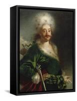 Portrait of Tsar Peter the Great-Dietrich-Framed Stretched Canvas