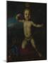 Portrait of Tsarevich Peter Petrovich of Russia (1715-171) as Cupid-Louis Caravaque-Mounted Giclee Print