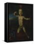 Portrait of Tsarevich Peter Petrovich of Russia (1715-171) as Cupid-Louis Caravaque-Framed Stretched Canvas