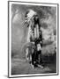 Portrait of Turning Bear, a Sioux Warrior, C.1900 (B/W Photo)-John Alvin Anderson-Mounted Giclee Print