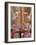 Portrait of Two Dancers in Traditional Thai Classical Dance Costume, Thailand-Gavin Hellier-Framed Photographic Print