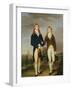 Portrait of Two et on Schoolboys, et on Chapel Beyond-Francis Alleyne-Framed Giclee Print