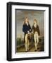 Portrait of Two et on Schoolboys, et on Chapel Beyond-Francis Alleyne-Framed Giclee Print