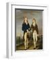 Portrait of Two et on Schoolboys, et on Chapel Beyond-Francis Alleyne-Framed Giclee Print