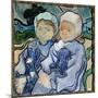 Portrait of Two Girls Painting by Vincent Van Gogh (1853-1890) 1890 Sun. 0,51X0,51 M Paris, Musee D-Vincent van Gogh-Mounted Giclee Print