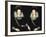 Portrait of Two Sisters, Probably Anne of Denmark with her Sister Elizabeth-Robert Peake-Framed Giclee Print