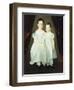 Portrait of Two Young Girls-Dirk Van Erp-Framed Giclee Print