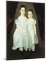 Portrait of Two Young Girls-Dirk Van Erp-Mounted Giclee Print