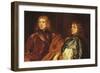 Portrait of Two Young Men-Sir Anthony Van Dyck-Framed Giclee Print