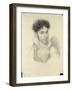 Portrait of Ugo Foscolo-Francois Xavier Fabre-Framed Giclee Print