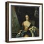 Portrait of Ulrika Eleonora (1688-174), Queen of Sweden-David von Krafft-Framed Giclee Print