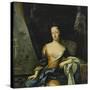 Portrait of Ulrika Eleonora (1688-174), Queen of Sweden-David von Krafft-Stretched Canvas