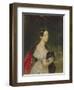 Portrait of Ulyana M. Smirnova, 1837-1840-Karl Pavlovich Briullov-Framed Giclee Print
