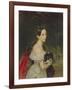 Portrait of Ulyana M. Smirnova, 1837-1840-Karl Pavlovich Briullov-Framed Giclee Print