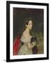Portrait of Ulyana M. Smirnova, 1837-1840-Karl Pavlovich Briullov-Framed Giclee Print
