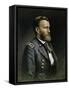 Portrait of Ulysses S. Grant, 1865-Thalstrup-Framed Stretched Canvas